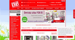 Desktop Screenshot of nabytok-eno.sk
